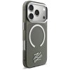 Etui Karl Lagerfeld IML KL Script Logo   MagSafe do iPhone 17 Pro Max czarny